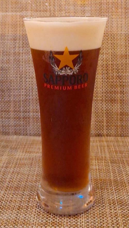 サッポロ生 ハーフ＆ハーフ(小) Sapporo Draft Beer 340ml