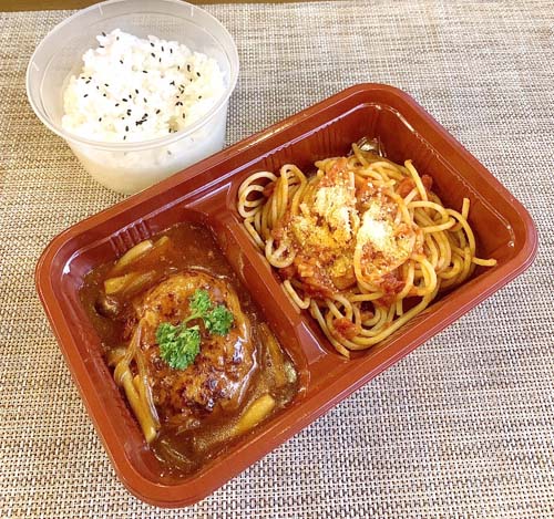 ハンバーグ＆スパゲティ弁当 HAMBURGER &SPAGHETTI BENTO