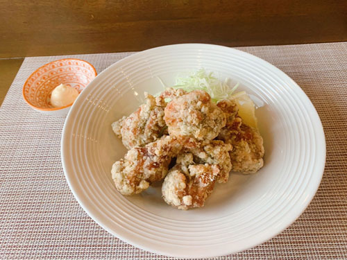 のり塩からあげ	Nori shio karaage	