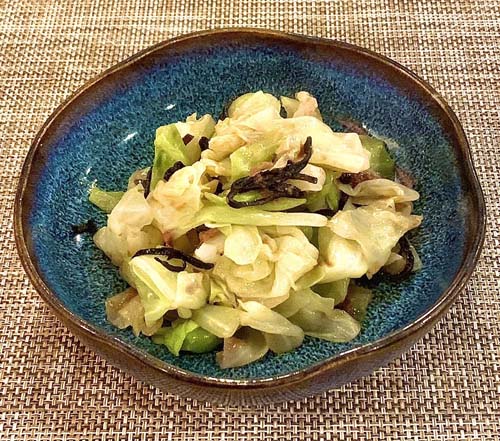 アンチョビ塩昆布キャベツ	Anchovies Shiokombu cabbage