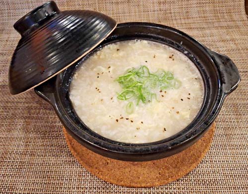 ラムしゃぶ鍋　おじや(追加のご飯のみ)　Lamb Shabu-Shabu(extra rice only)